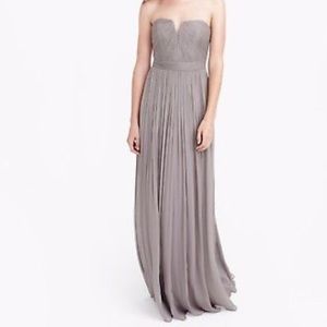 J.Crew bridesmaid chiffon dress